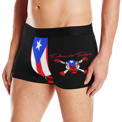 Puerto Rico Underecover Men's All Over Print Boxer Briefs (Model L10)
