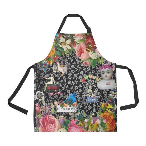 One Kiss All Over Print Apron