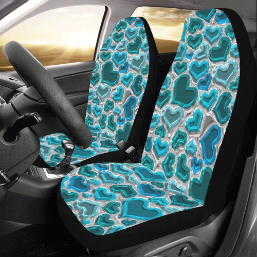 Heart_20160918_by_JAMColors Car Seat Covers (Set of 2)