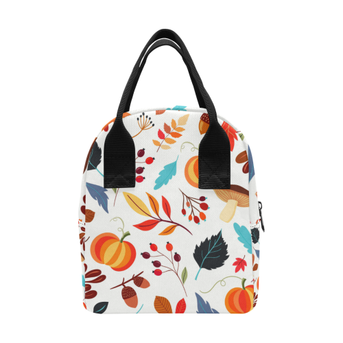 Autumn Mix Zipper Lunch Bag (Model 1689)