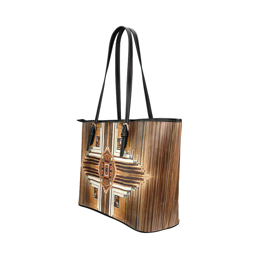 Emblem Leather Tote Bag/Small (Model 1651)