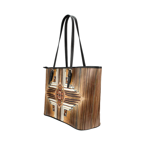 Emblem Leather Tote Bag/Small (Model 1651)