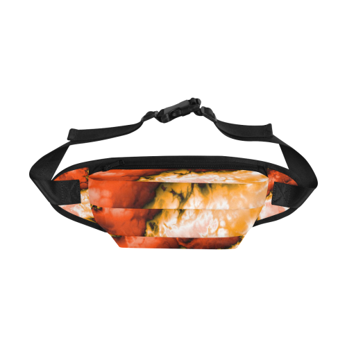 Winter Fractal 6 by JamColors Fanny Pack/Large (Model 1676)