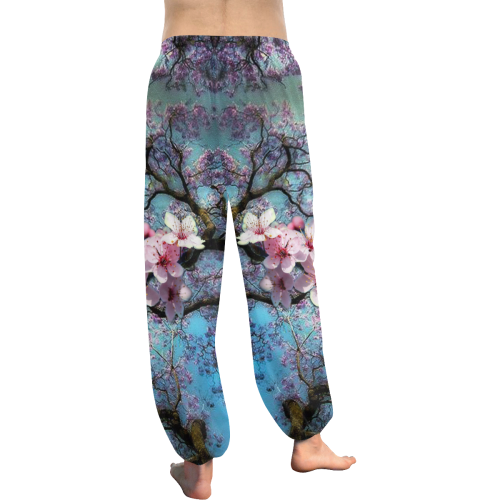Cherry blossomL Women's All Over Print Harem Pants (Model L18)