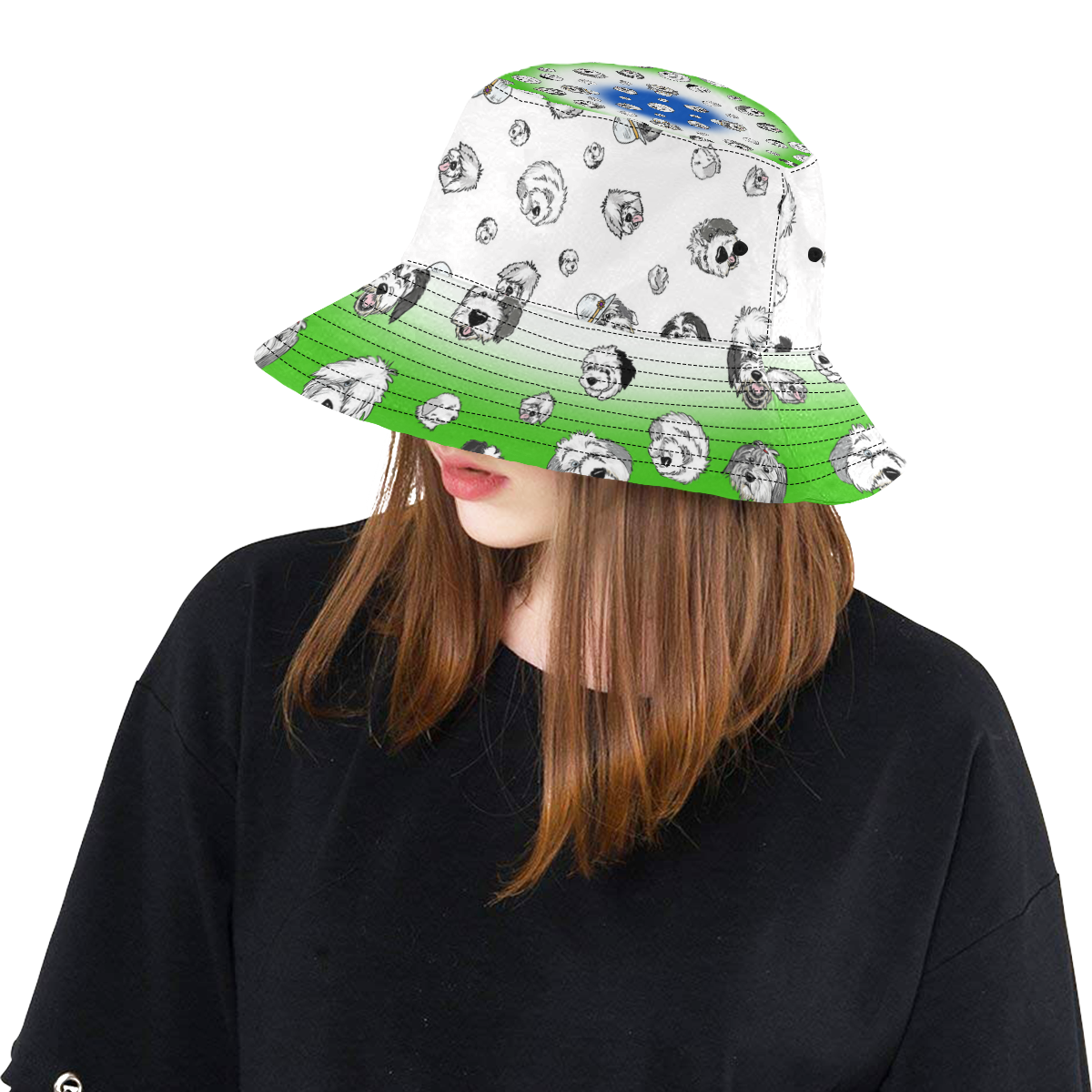 SHEEPIE HEADS Springtime All Over Print Bucket Hat