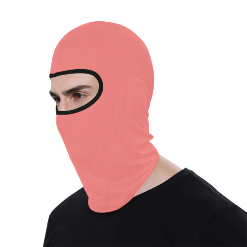 color light red All Over Print Balaclava