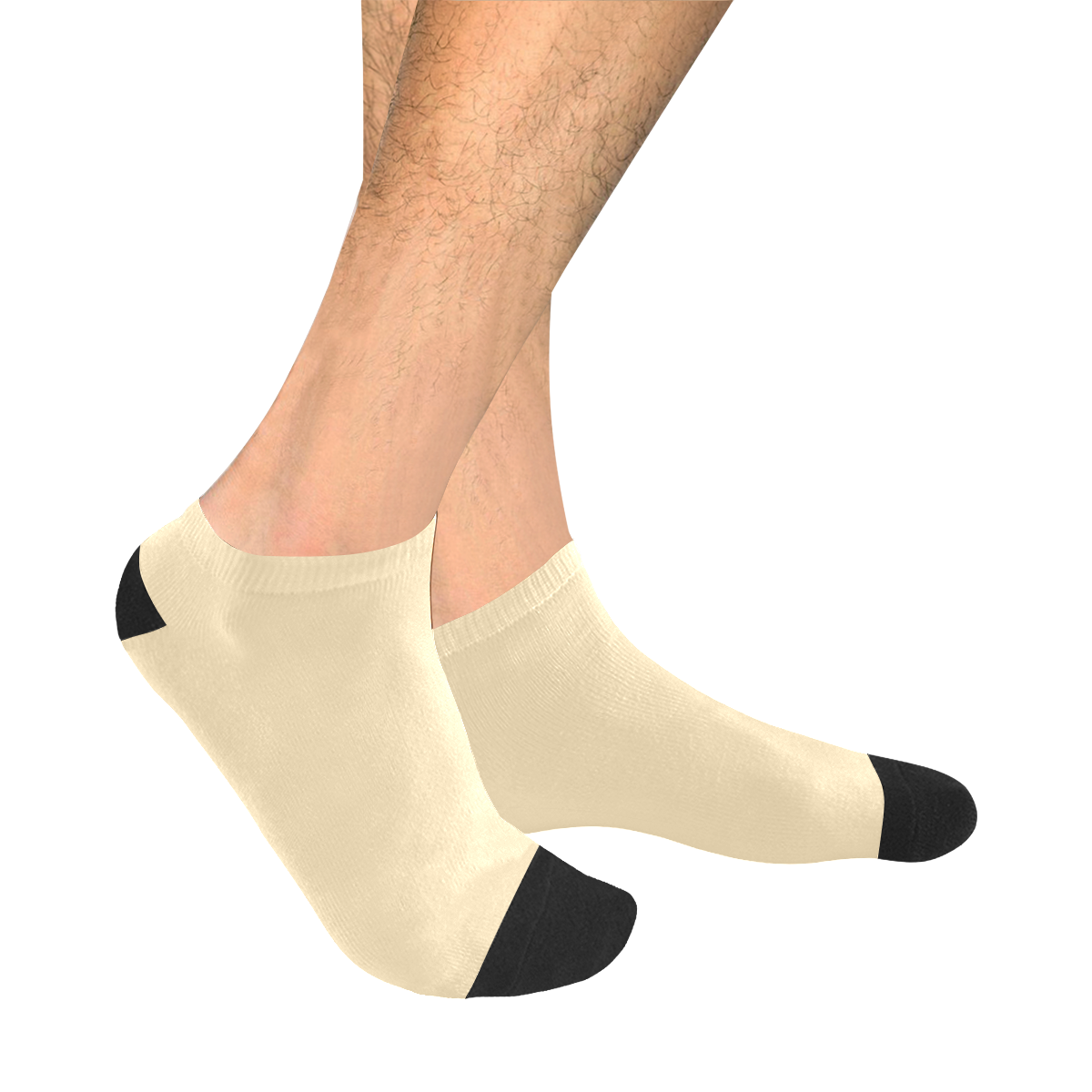 color wheat Men's Ankle Socks