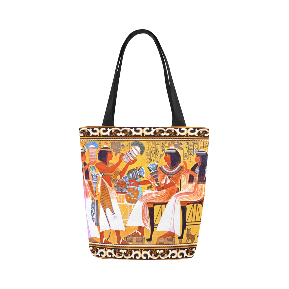 Egyptian Queens Canvas Tote Bag (Model 1657)