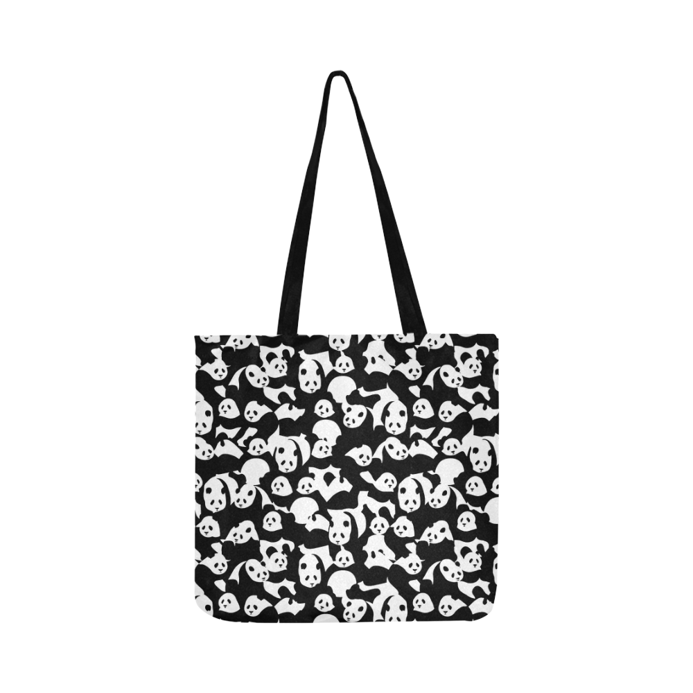 Panda Pattern Reusable Shopping Bag Model 1660 (Two sides)