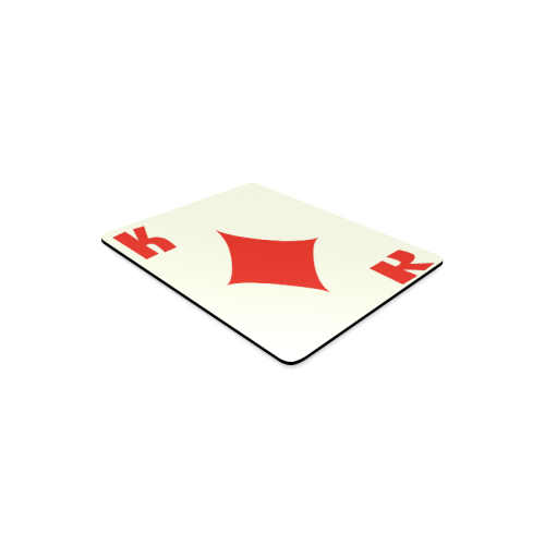 Playing Card King of Diamonds Rectangle Mousepad