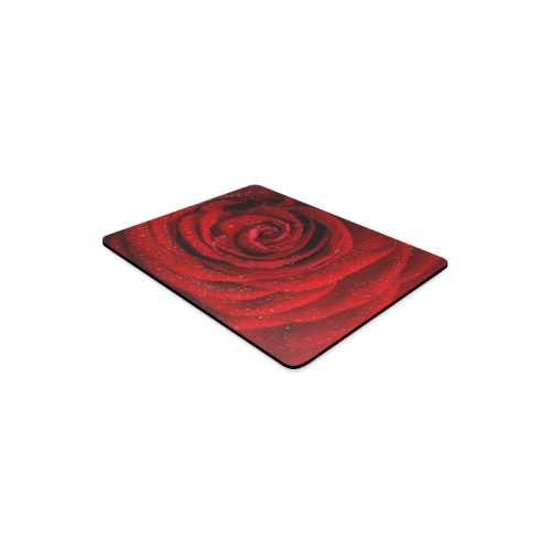 Red rosa Rectangle Mousepad