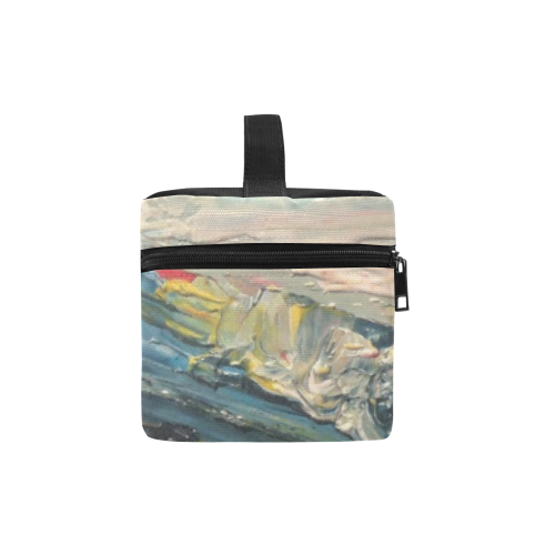Mountains painting Cosmetic Bag/Large (Model 1658)
