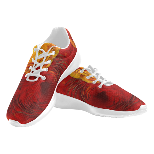 sunset gold_61b Women's Athletic Shoes (Model 0200)