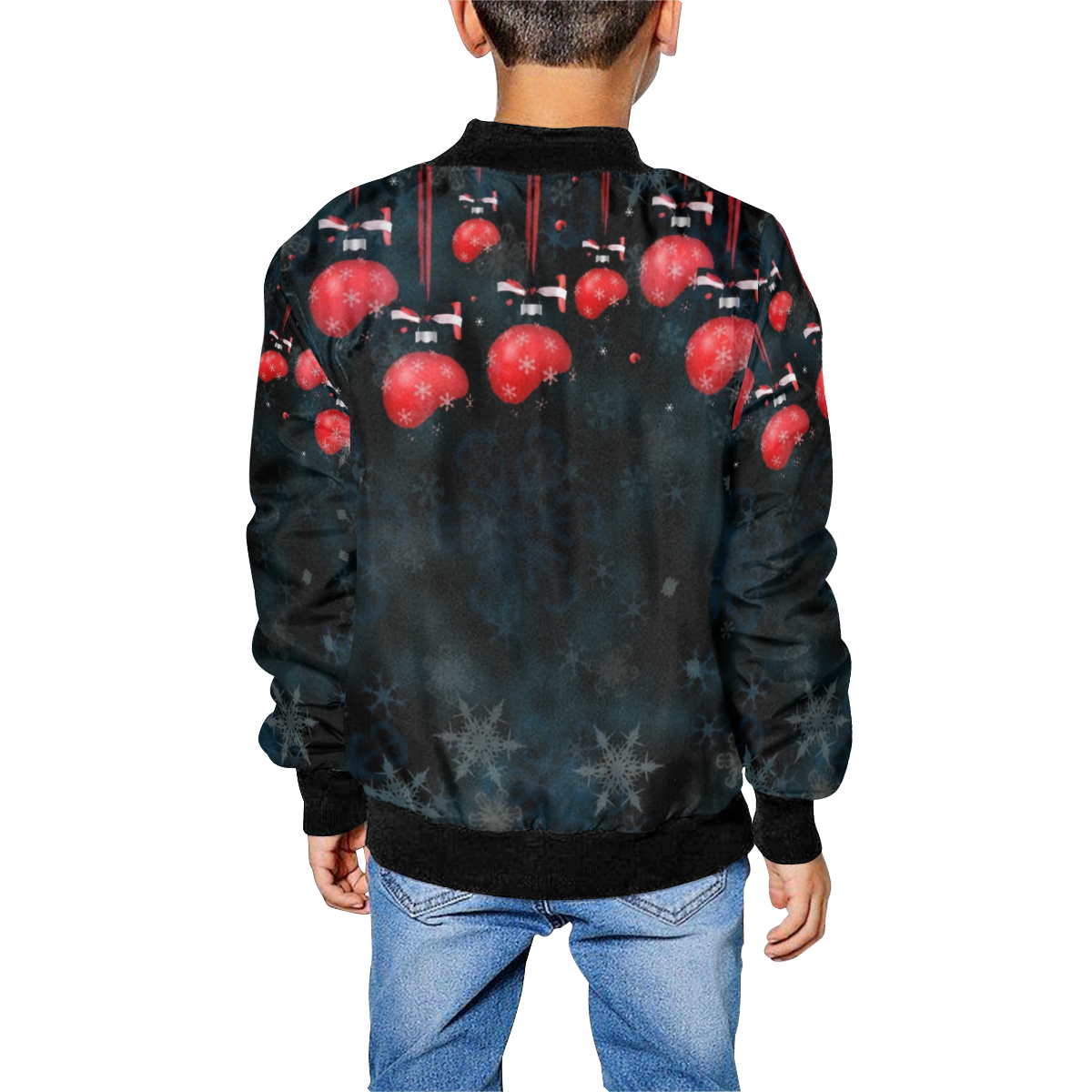 Christmas by Nico Bielow Kids' All Over Print Bomber Jacket (Model H40)