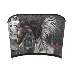 Aweswome steampunk horse with wings Bandeau Top