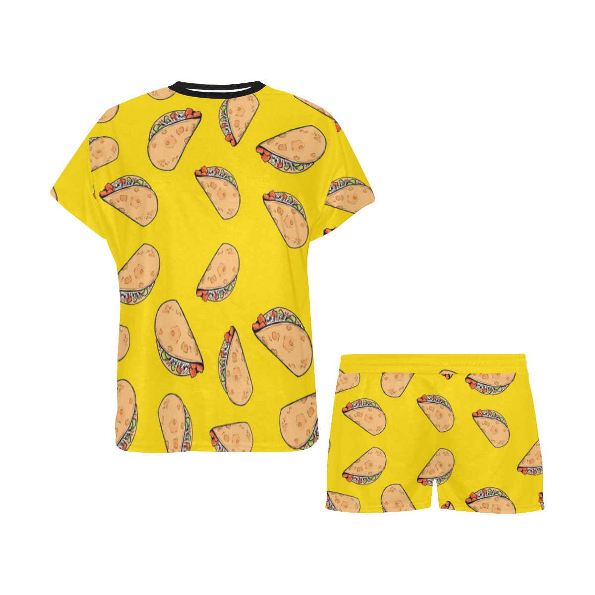 Taco by Artdreamer Women's Short Pajama Set