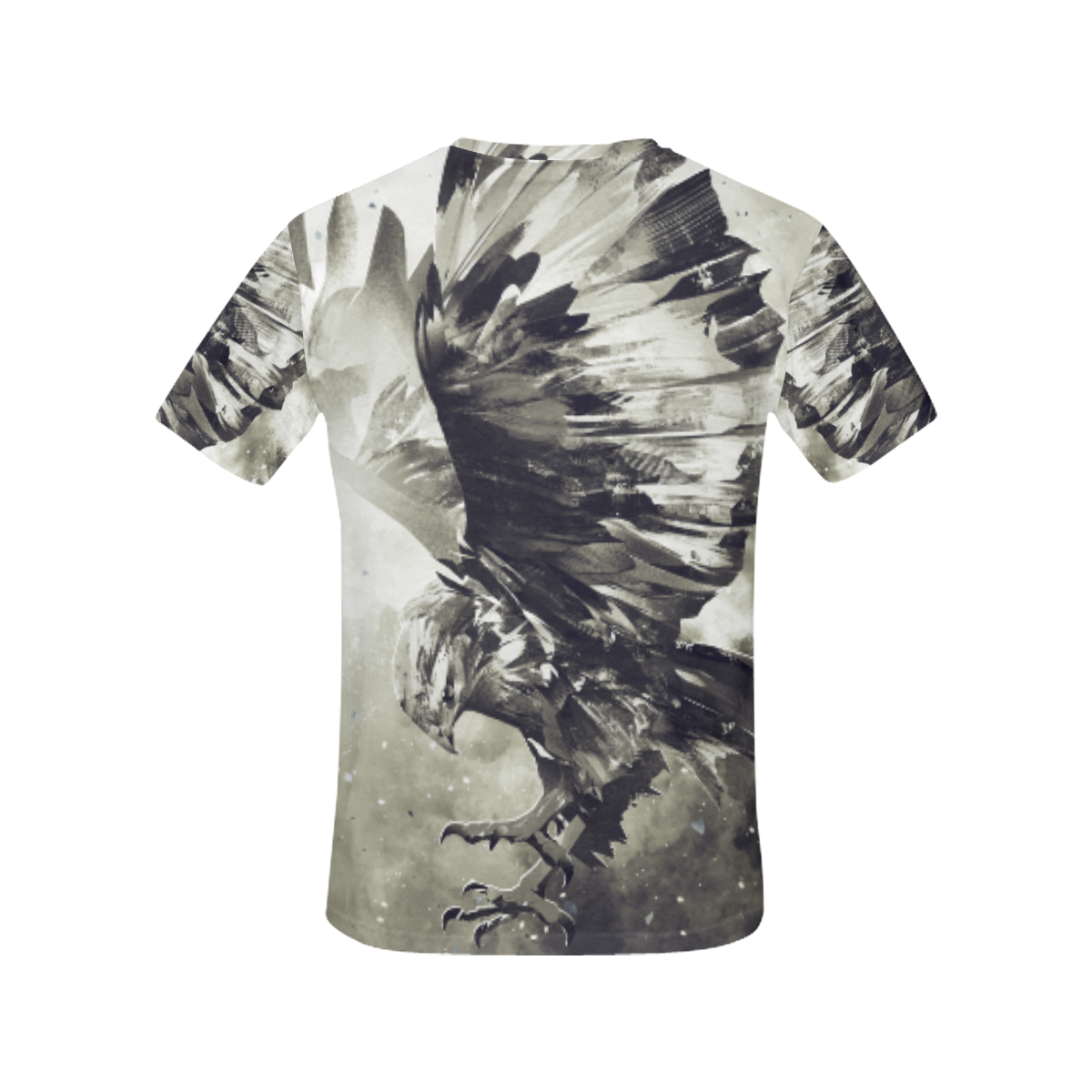 Eagle Bird Animal All Over Print T-Shirt for Women (USA Size) (Model T40)