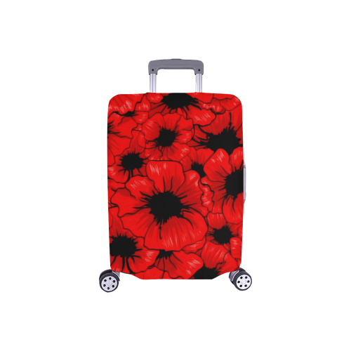 Hybiscus Luggage Cover Luggage Cover/Small 18"-21"