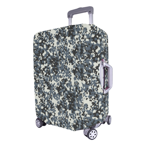 Urban City Black/Gray Digital Camouflage Luggage Cover/Large 26"-28"