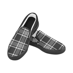 bw Slip-on Canvas Shoes for Men/Large Size (Model 019)