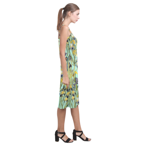 Irises Alcestis Slip Dress (Model D05)