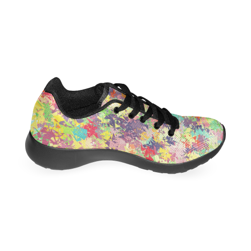 colorful pattern Women’s Running Shoes (Model 020)