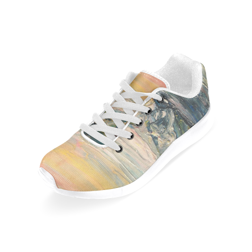 Mountains painting Men’s Running Shoes (Model 020)