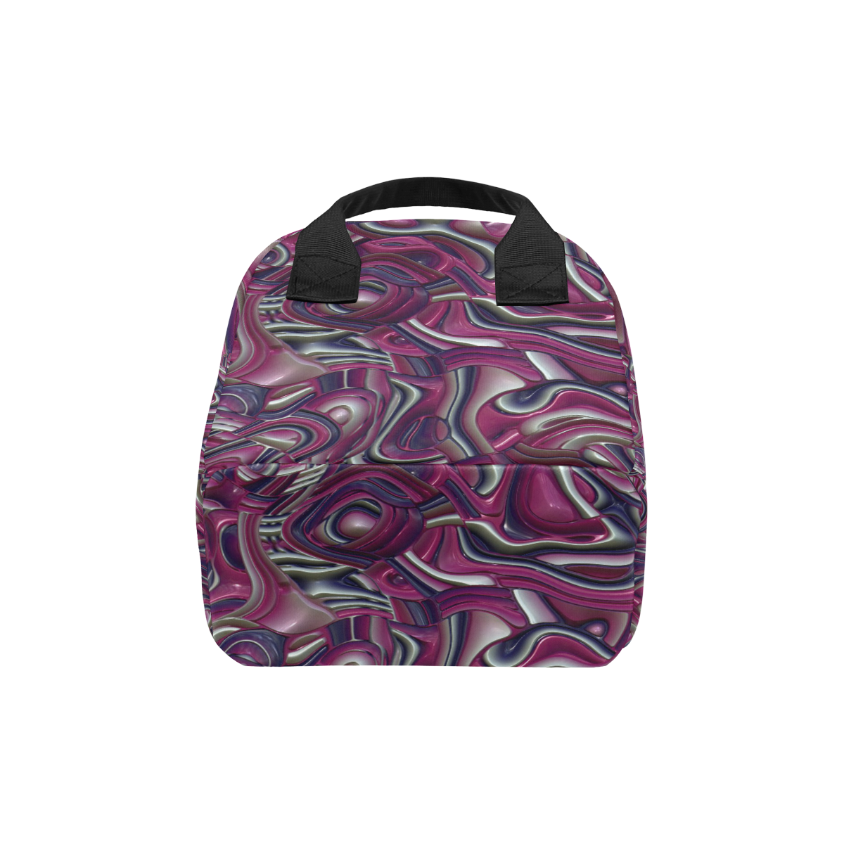 Abstract Art Deco 14 by JamColors Zipper Lunch Bag (Model 1689)
