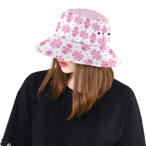 Bodaciously Hot Wall Flower Print by Aleta All Over Print Bucket Hat