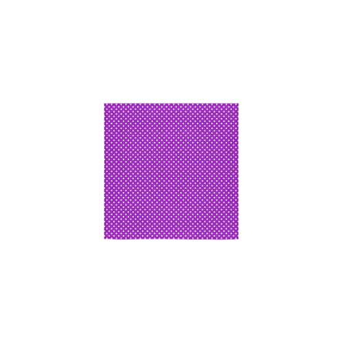 Lavander polka dots Square Towel 13“x13”