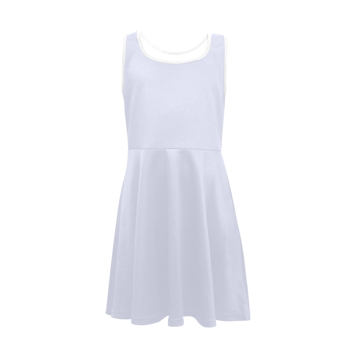 color lavender Girls' Sleeveless Sundress (Model D56)