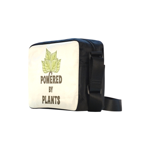 Powered by Plants (vegan) Classic Cross-body Nylon Bags (Model 1632)