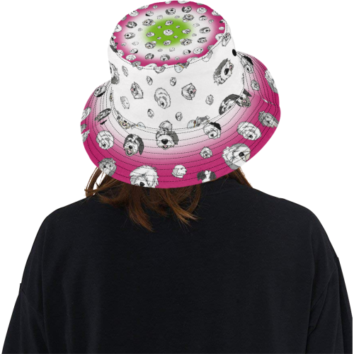 SHEEPIE HEADS Watermellon All Over Print Bucket Hat