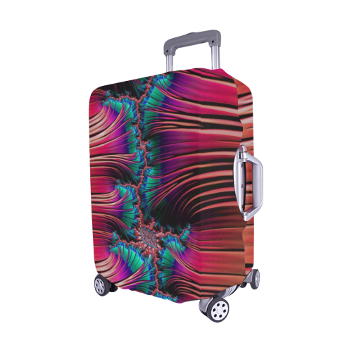 amazing Fractal 42 B by JamColors Luggage Cover/Medium 22"-25"