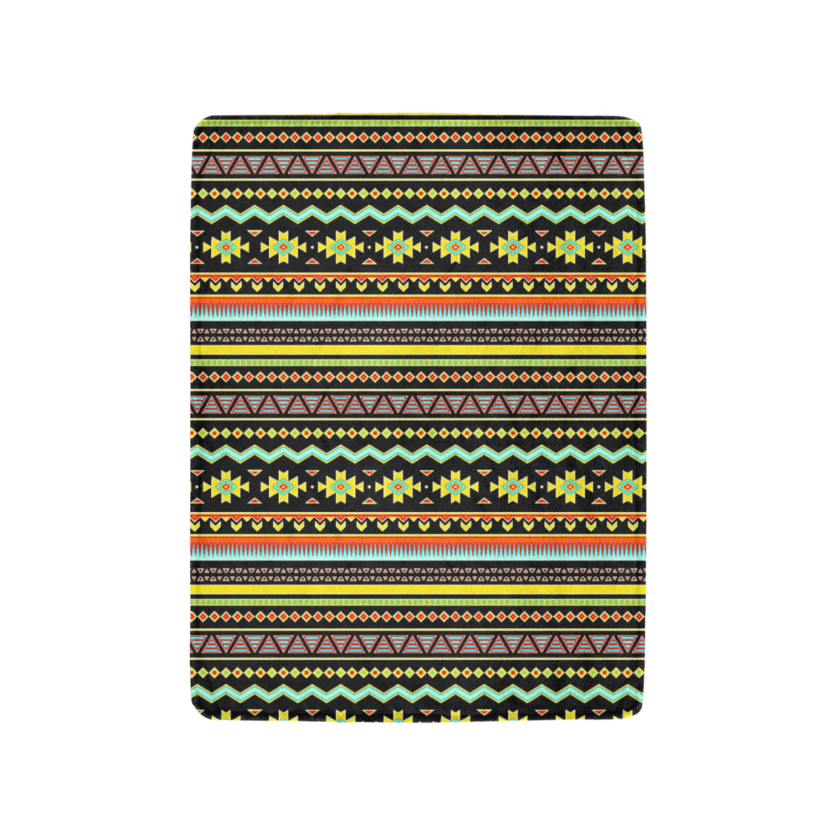 bright tribal Ultra-Soft Micro Fleece Blanket 30''x40''