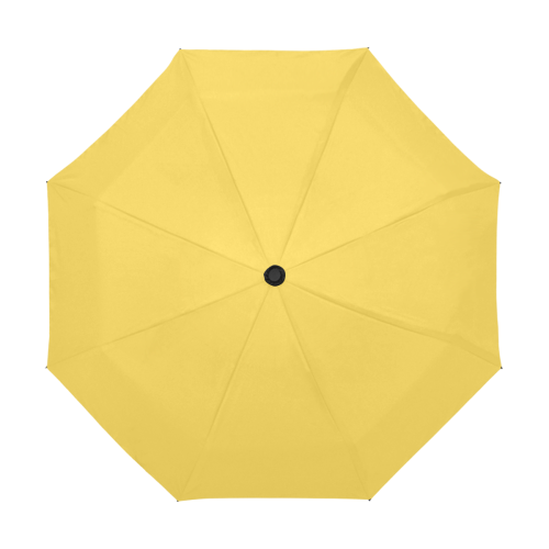 color mustard Anti-UV Auto-Foldable Umbrella (U09)