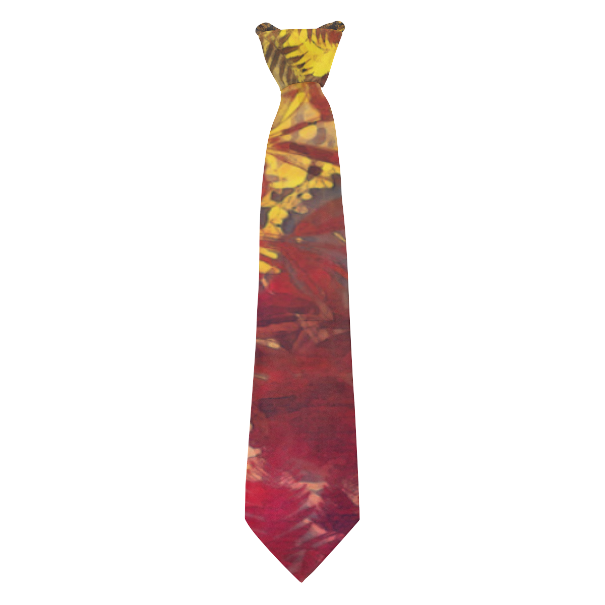 flowers #flowers #pattern Custom Peekaboo Tie with Hidden Picture