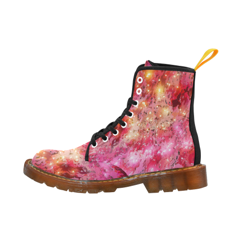 Sparkling Pink by Jera Nour Martin Boots For Women Model 1203H
