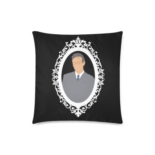 Giles Custom Zippered Pillow Case 18"x18" (one side)
