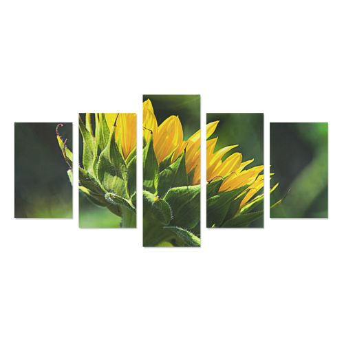 Sunflower New Beginnings Canvas Print Sets C (No Frame)