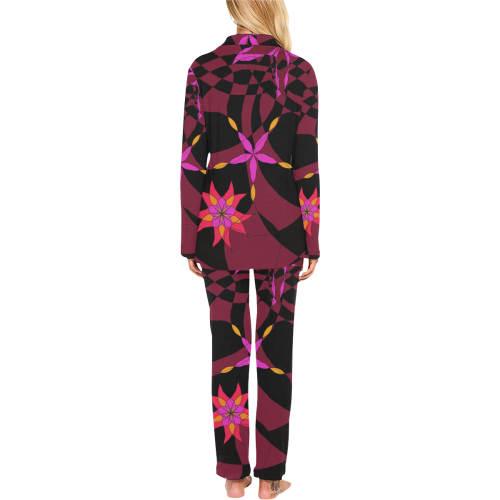 Abstract # 12 Women's Long Pajama Set
