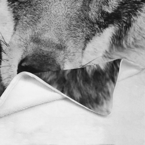 Wolf Animal Nature Ultra-Soft Micro Fleece Blanket 50"x60"