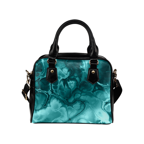 Alien Blue Inspired Shoulder Handbag. Shoulder Handbag (Model 1634)