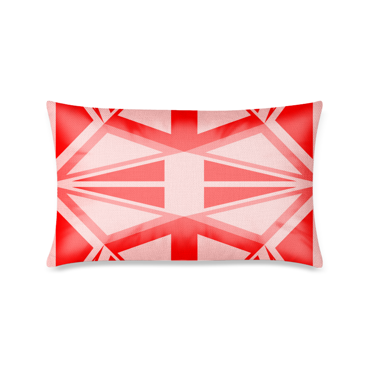 Abstract pattern geometric backgrounds Custom Zippered Pillow Case 16"x24"(One Side Printing)