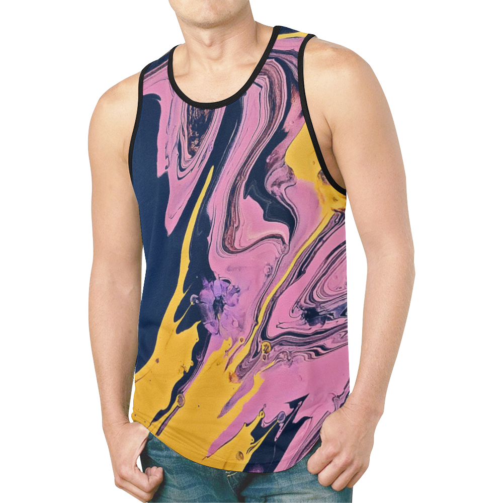 YBP New All Over Print Tank Top for Men (Model T46)