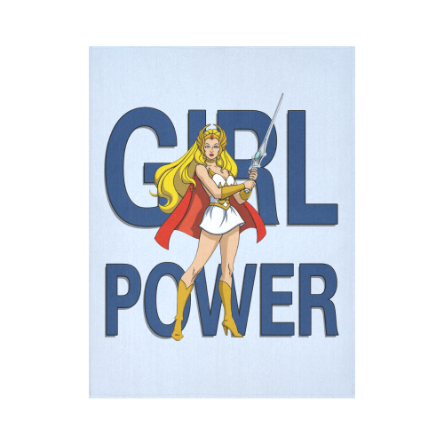Girl Power (She-Ra) Cotton Linen Wall Tapestry 60"x 80"