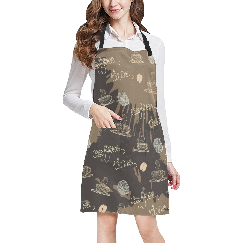 Fairlings Delight's Coffee Expressions Collection- Coffee Time 53086 All Over Print Apron