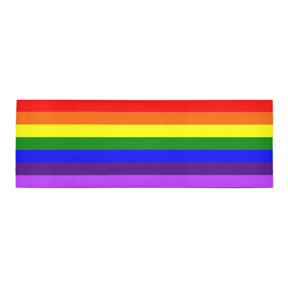 Rainbow Flag (Gay Pride - LGBTQIA+) Area Rug 9'6''x3'3''
