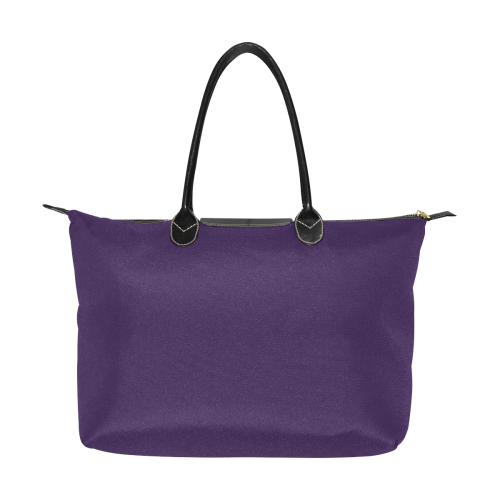 color Russian violet Single-Shoulder Lady Handbag (Model 1714)