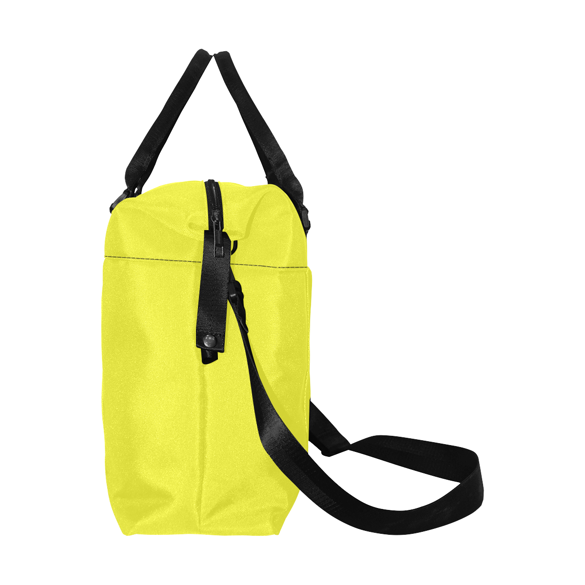 color maximum yellow Large Capacity Duffle Bag (Model 1715)